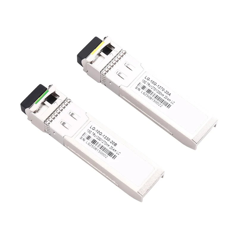 Модуль SFP+ BIDI 10G для коммутаторов HORACO, совместимый, с разъемом LC, 12701330 нм, одномодовый, 20 км, оптоволоконный - Y41A (art.: 3920dbe64c8b2) - 3920dbe64c8b2
