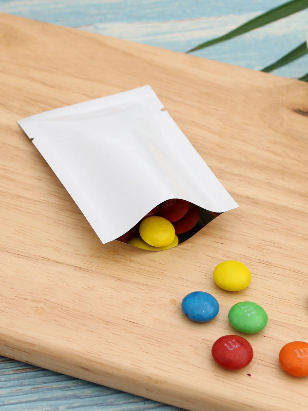 100 шт. герметичный майларовый мешок с открытым верхом плоская упаковка для