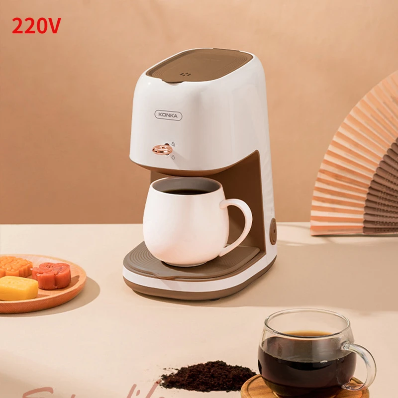 Multi-functional Mini Coffee Machine Portable Semi-automatic Detachable Filter Coffee Maker for Home Office Brewing Tea Machine