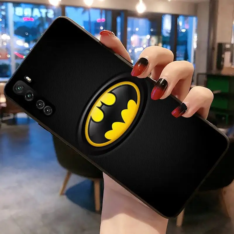 bandai batman super hero phone case for huawei p20 p30 p40 lite e pro mate 40 30 20 pro p smart 2020 free global shipping