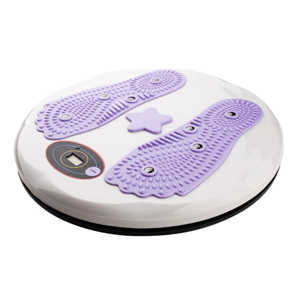 

1pc Twisting Waist Counting Style Turning Waist Plate Fitness Equipment (Violet)