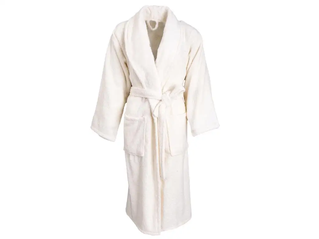 

Land Of dowry Soft Cotton Large Size Bathrobe Cream
