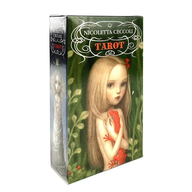Колода карт Таро Nicoletta Cecco набор для начинающих с пятью языками гадание 78