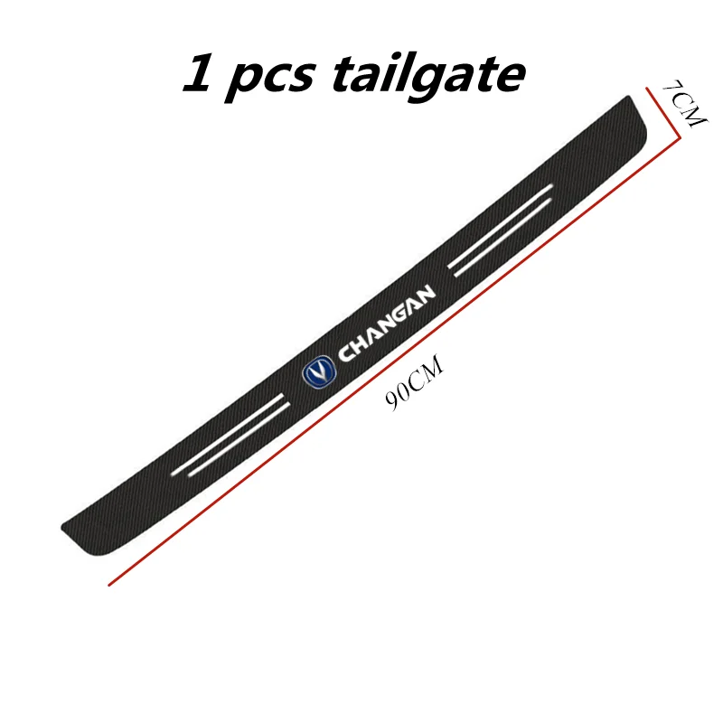 

Накладка на порог автомобиля для changan CS75 PLUS CS95 CS35 alsvin CS15 CS55 Eado, декоративные наклейки из углеродного волокна, автомобильные аксессуары