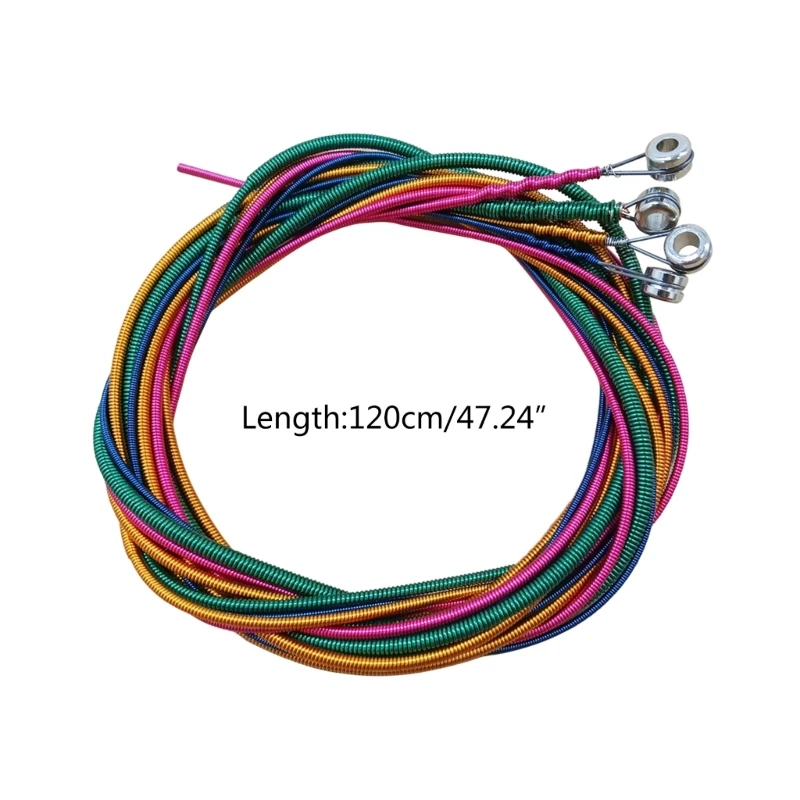 

4 Strings Electric Bass String, 0.44mm-1.00mm Copper Alloy Electric Bass String Instrument Bass DIY Repair Bass Parts