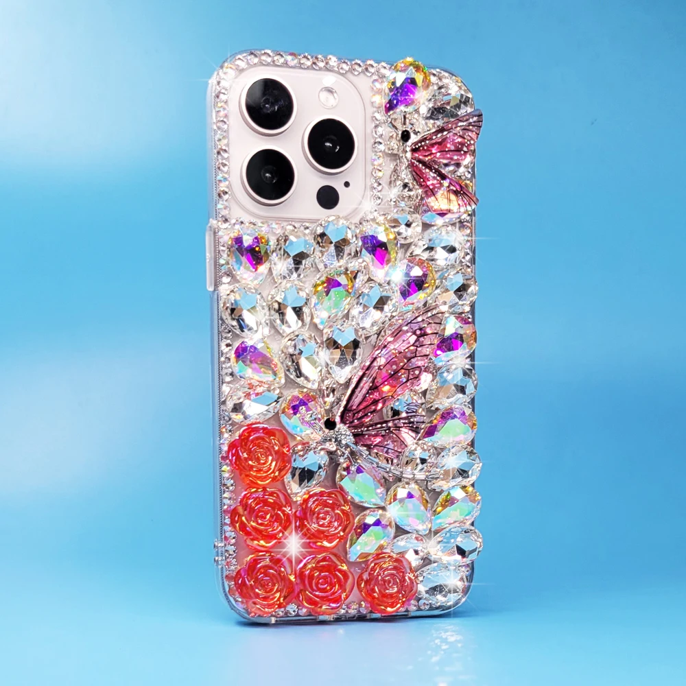 Чехлы для Samsung Galaxy A15 A14 A13 A12 A05 A05S A35 A55 A25 A24 4G A34 A54 A52 A72 A42 A33 A53 A73 5G Чехол Diamond Phone Cover