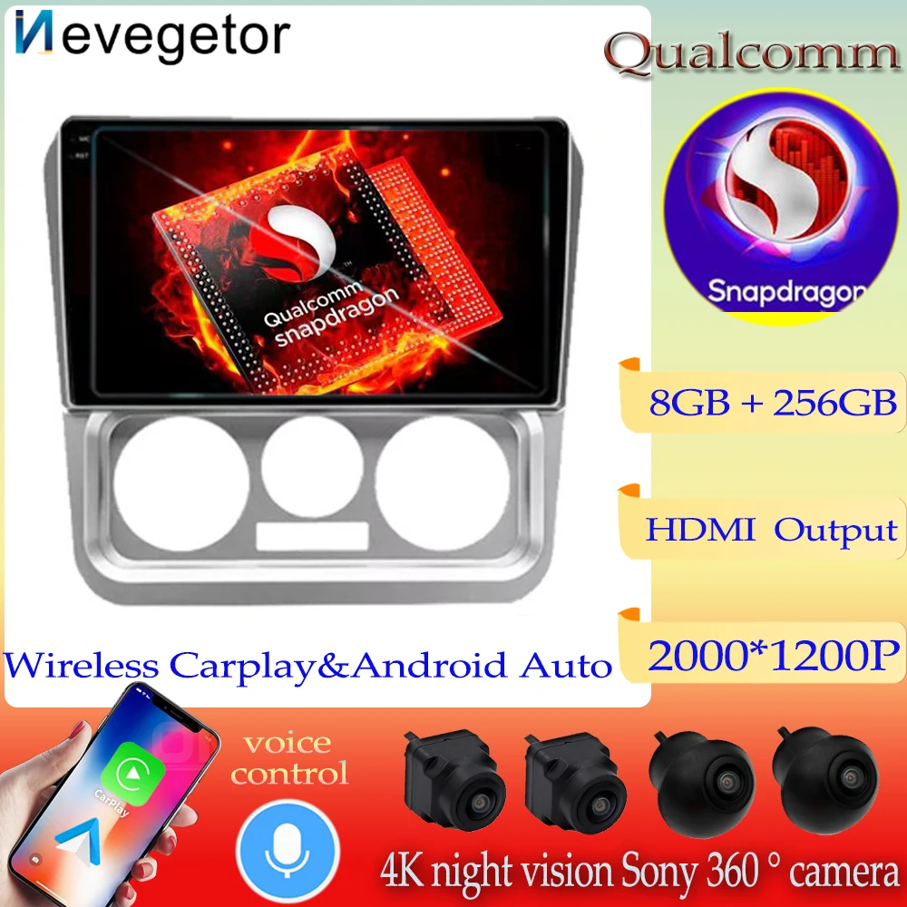 

Qualcomm Snapdragon Android13 For Geely CK 2008 - 2016 Car Radio Multimedia Video Player Carplay WiFi BT GPS navigation No 2din