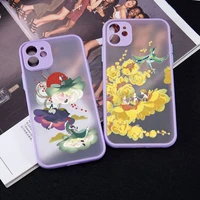 beautiful flower fairy illustration girl art phone case matte transparent for iphone 7 8 11 12 13 plus mini x xs xr pro max