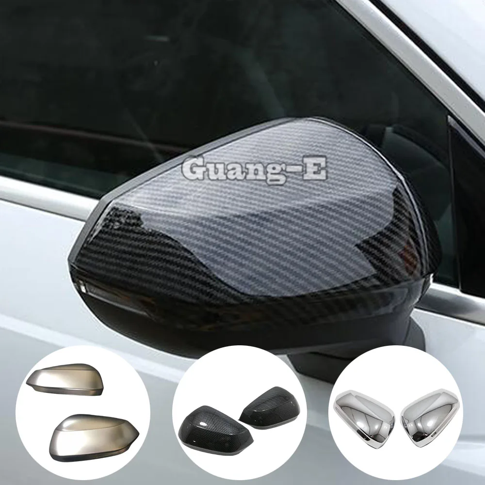 

For Audi Q2 Q2L 2018 2019 2020 2021 2022 Car ABS Decoration Styling Sticker Rear View Eyebrow Side Glass Mirror Cover Trim Frame