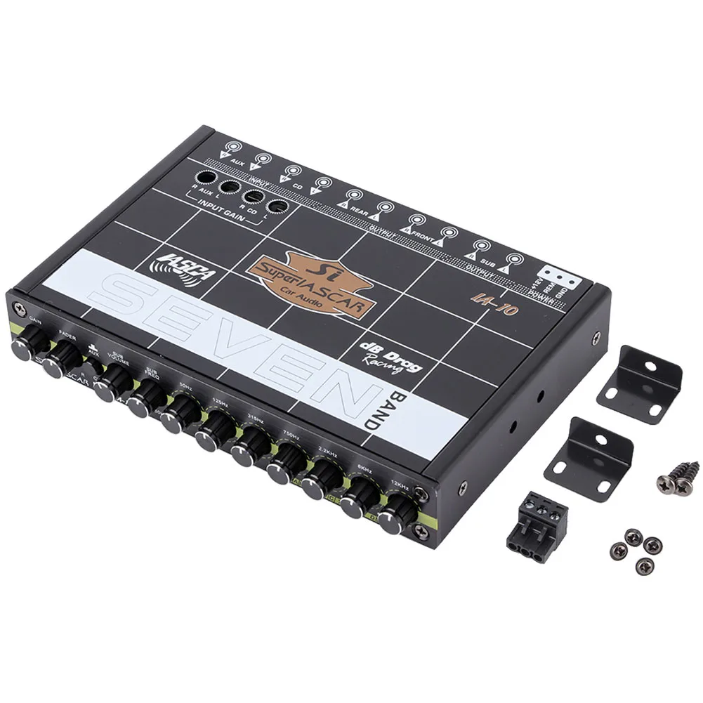 

Car 7 Bands Audio Bass Restoration Digital Equalizer Audio Control IA-10 car car car car