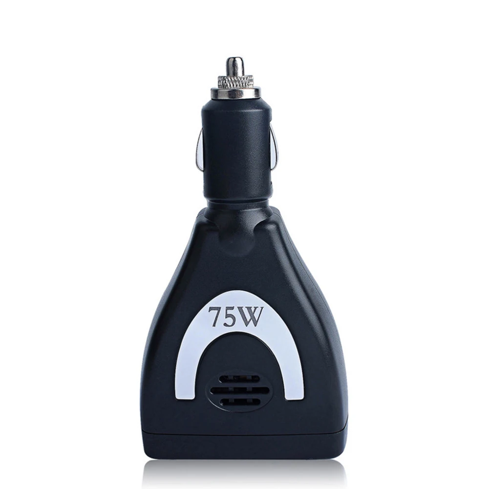 

Автомобильный инвертор 12 В в 220 В 75 Вт многофункциональный бытовой автомобильный преобразователь питания преобразователи и инверторы для электромобиля Запчасти для транспортных средств