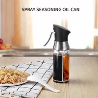 oil bottle dust proof seasoning sprayer adjustable soy sauce vinegar spray dispenser kitchen pot container
