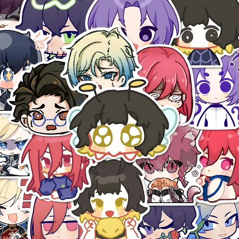 45 шт. синий замок Chigiri Hyoma аниме наклейки мультфильм граффити шлем скейтборд