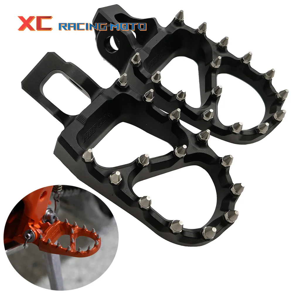 

Motorcycle Foot Pegs Rest FootRest Footpegs Pedals For Husqvarna TCFC TE TX FX FS 125 250 350 450 KTM SX SXF XC XCF XCW EXC EXCF
