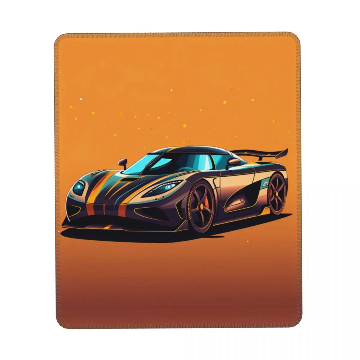 

Ultimate спортивный автомобиль вертикальная фотография 2D элементы мультфильм резиновый офисный коврик для мыши против усталости простые ориг...