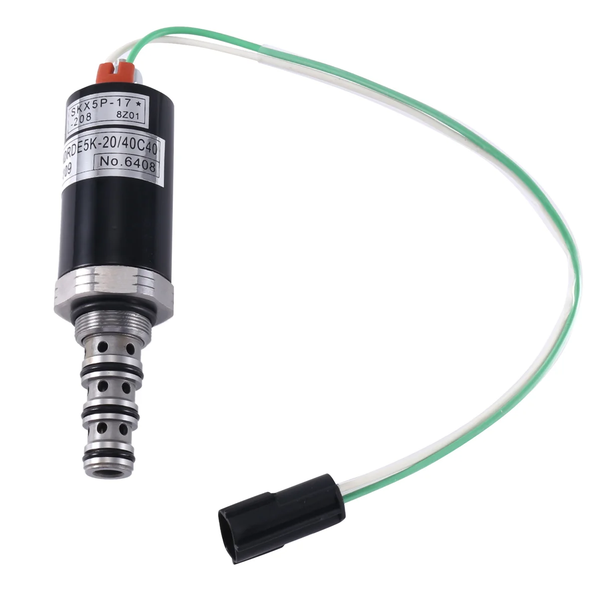 XJBN-00382 XJBN00382 Электромагнитный клапан экскаватора KDRDE5K-20/40C07-109 для Hyundai XJBN-00014 R215-7