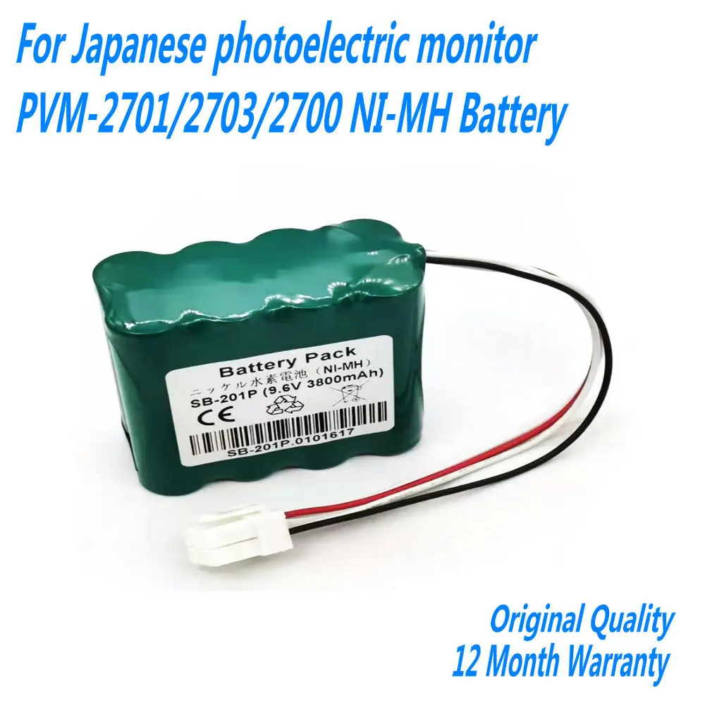 Новый 9 6 В 3800 мАч SB-201P для японского фотоэлектрического монитора PVM-2701/2703/2700 NI-MH
