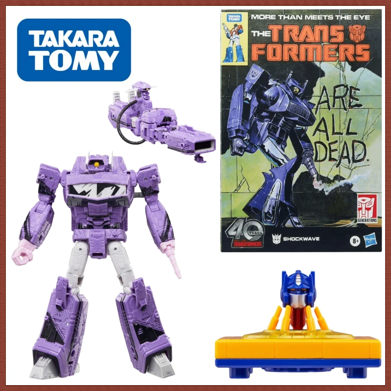 Коллекционная фигурка аниме Takara Tomy Transformers G Series 40th Anniversary Marvel Comics Shockwave