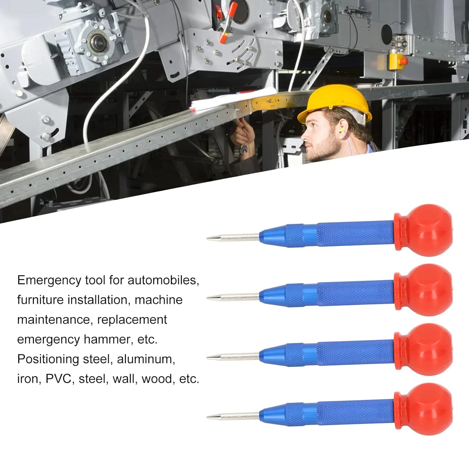 Высококачественный регулируемый синий автоматический центральный пуансон для