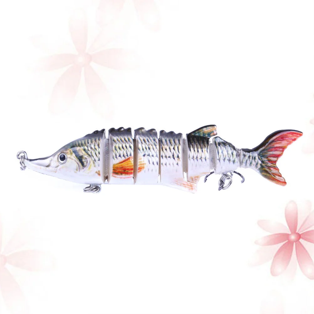 

11cm/16g Luya Lure Artificial Multi-section Bait Lifelike Swimbait Fake Deep Sea Bait (3#)