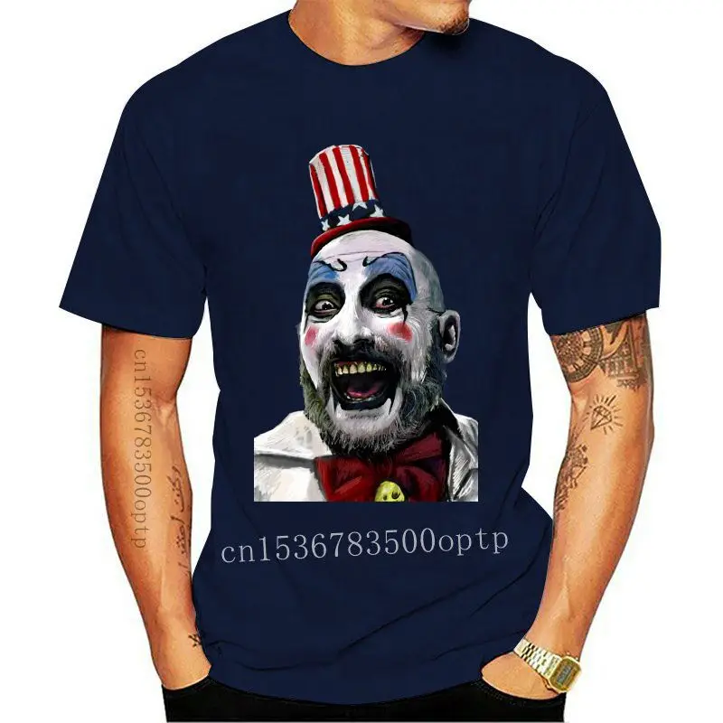 

Camiseta negra para hombre, camisa de la talla S A LA 3XL, Capitán SPAULDING, ROB ZOMBIE DEVILS, rechazar, novedad de 2021