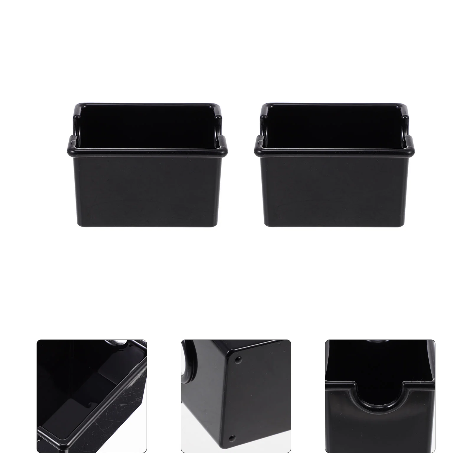 

Tea Organizer Storage Holder Box Coffee Container Bin Condiment Acrylic Countertop Packet Accessories Tray Case Sugar Pantry