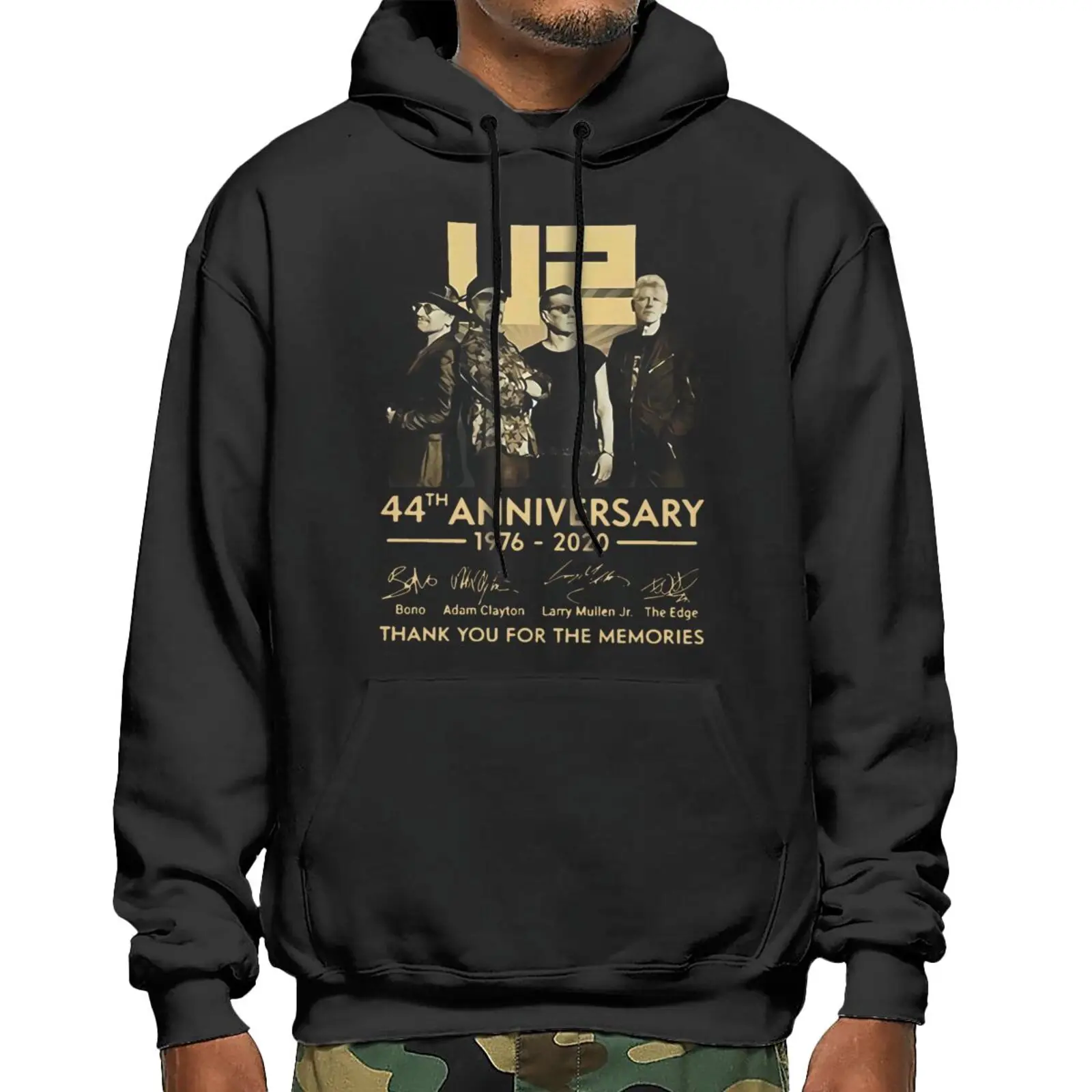 

U2 Band 44-я годовщина 1976-2020 3107 толстовки с капюшоном женские толстовки с капюшоном толстовки Hoddie мужские комплекты Косплей Аниме толстовки