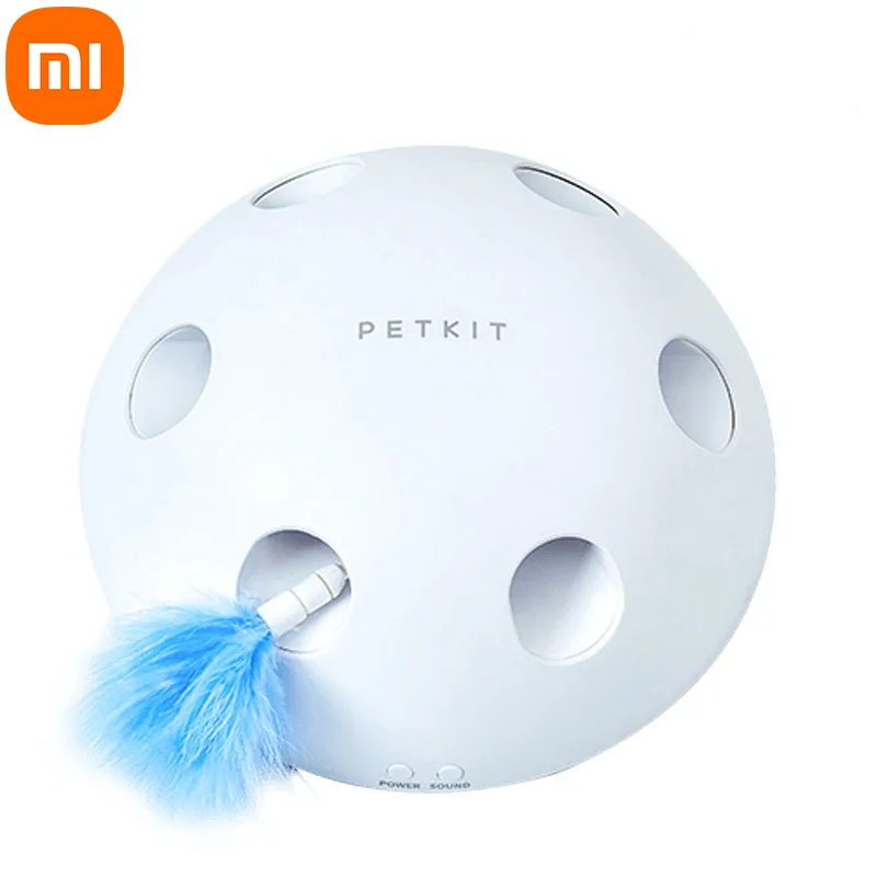 

PETKIT Electric Smart Interactive Cat Toy with Feather Automatic Telescopic Pet Game Pet Supplies Funny Cat Kitten Toy