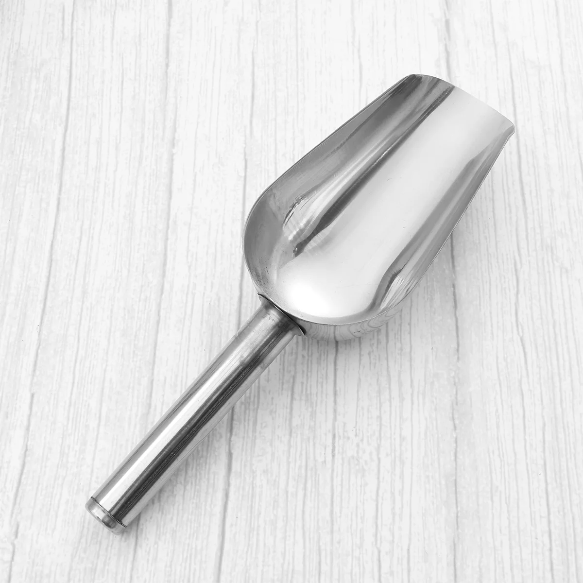 

Stainless Steel Scoop Kitchen Utility Scoop Multipurpose Scoop for Cube Flour Sugar Coffee Bean Popcorn 10 Inch