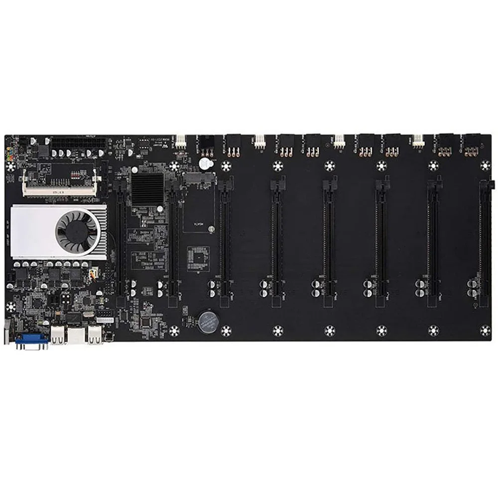 Новая семейная материнская плата, набор 8 шт., слот 16X DDR3, память mSATA3.0 SSD, Встроенная VGA HDMI-совместимость, низкое энергопотребление