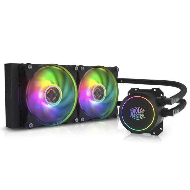 Охладитель жидкости для процессора CoolerMaster B240 ARGB 240 мм версия MASTERLIQUID RGB с