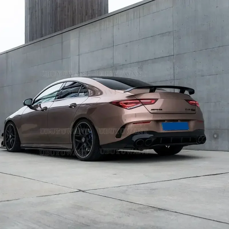 Задний спойлер багажника для Mercedes Benz C118 CLA Class 2019-2021 CLA180 CLA200 CLA250 CLA220 CLA35 45 ABS крыло