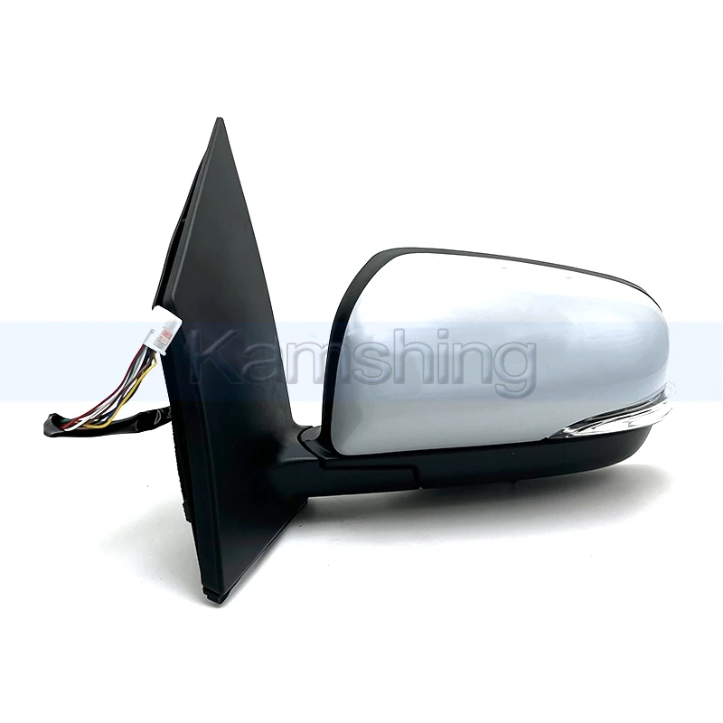 Автомобильное наружное зеркало заднего вида в сборе для Renault Koleos 2012-2016, боковое зеркало заднего вида (жемчужно-белый)