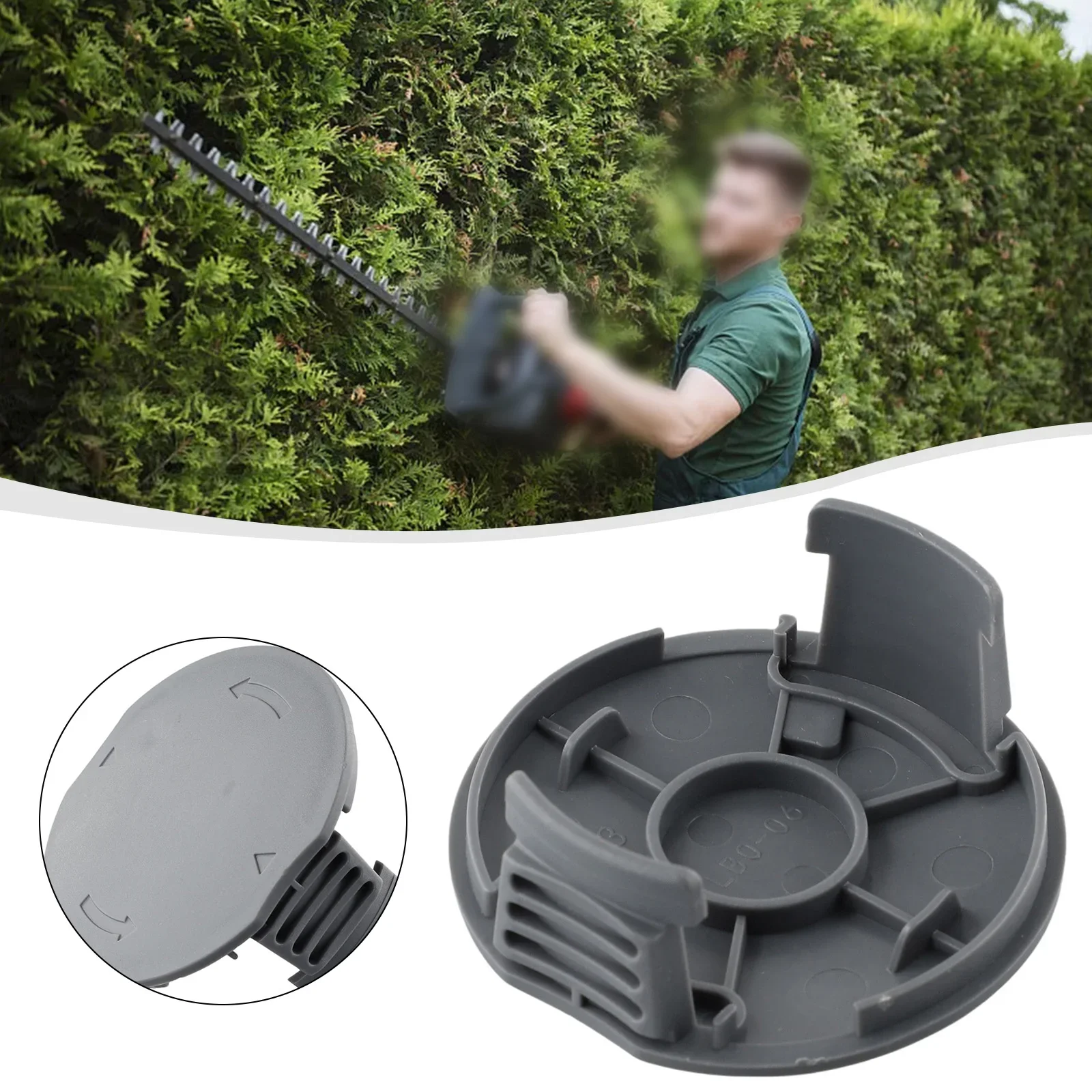 Для BOSCH 18-230 18-26 18-260 чехол для катушки серая струна триммер 23 26 замена EASYGRASS CUT