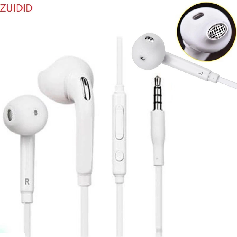 

Universal 3.5mm Stereo Music In-Ear Headphones Portable Cancelling Earphone Wired Headset With Mic For Samsung galaxy/S6/s7 edge