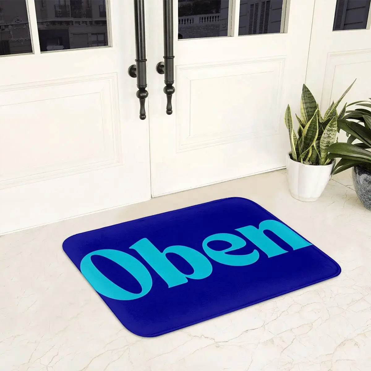 Oben Funny Cool Best Color Ar Нескользящий коврик для двери Напольный Впитывающий Ковер кухни