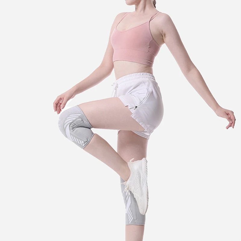 

1pair Knee Compression Sleeve Fitness Running Cycling Knee Support Braces Elastic Nylon Sport Compression Knee Pad Sleeve