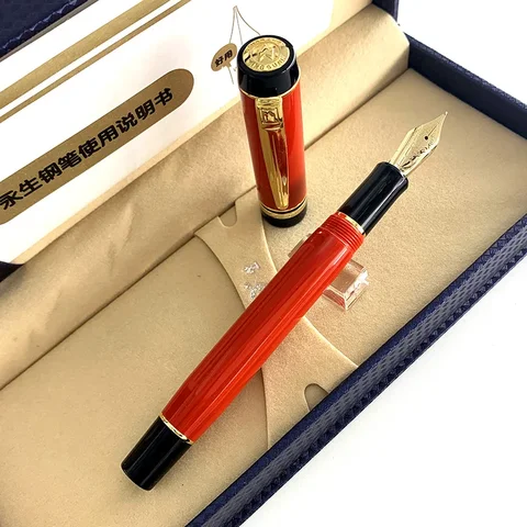 Ручка перьевая с золотым наконечником, 0,5 мм, 14 к