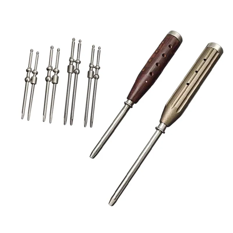 

Stainless Steel Positioning Needle Wooden Aluminium Handle Orthopedic Surgical Instrument Autoclavable