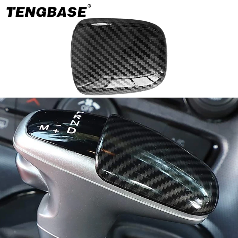 

Car Accessories Interiors Gear Shift Knob Cover Trim For Dodge Challenger Charger 2015 2016 2017 2018 2019 2020 2021