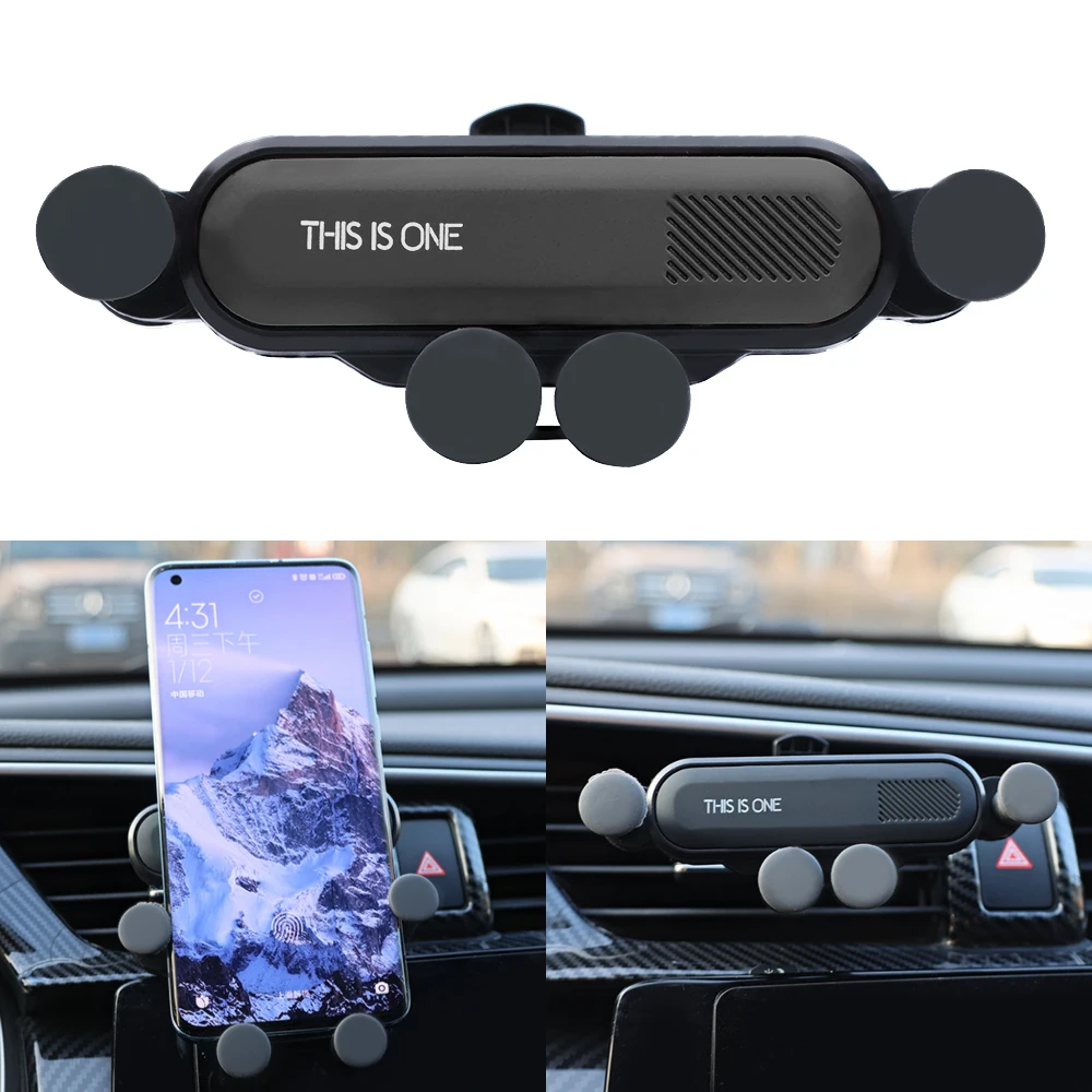 

Universal Mobile Phone Air Outlet Car Mount Holder For Iphone Samsung Huawei Xiaomi Accessories Rotatable Car Bracket Stand