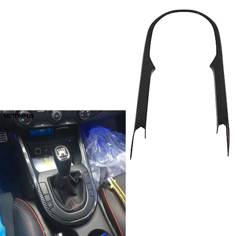 Чехол коробки переключения передач из углеродного волокна для Kia Forte Cerato K3 2019 2020