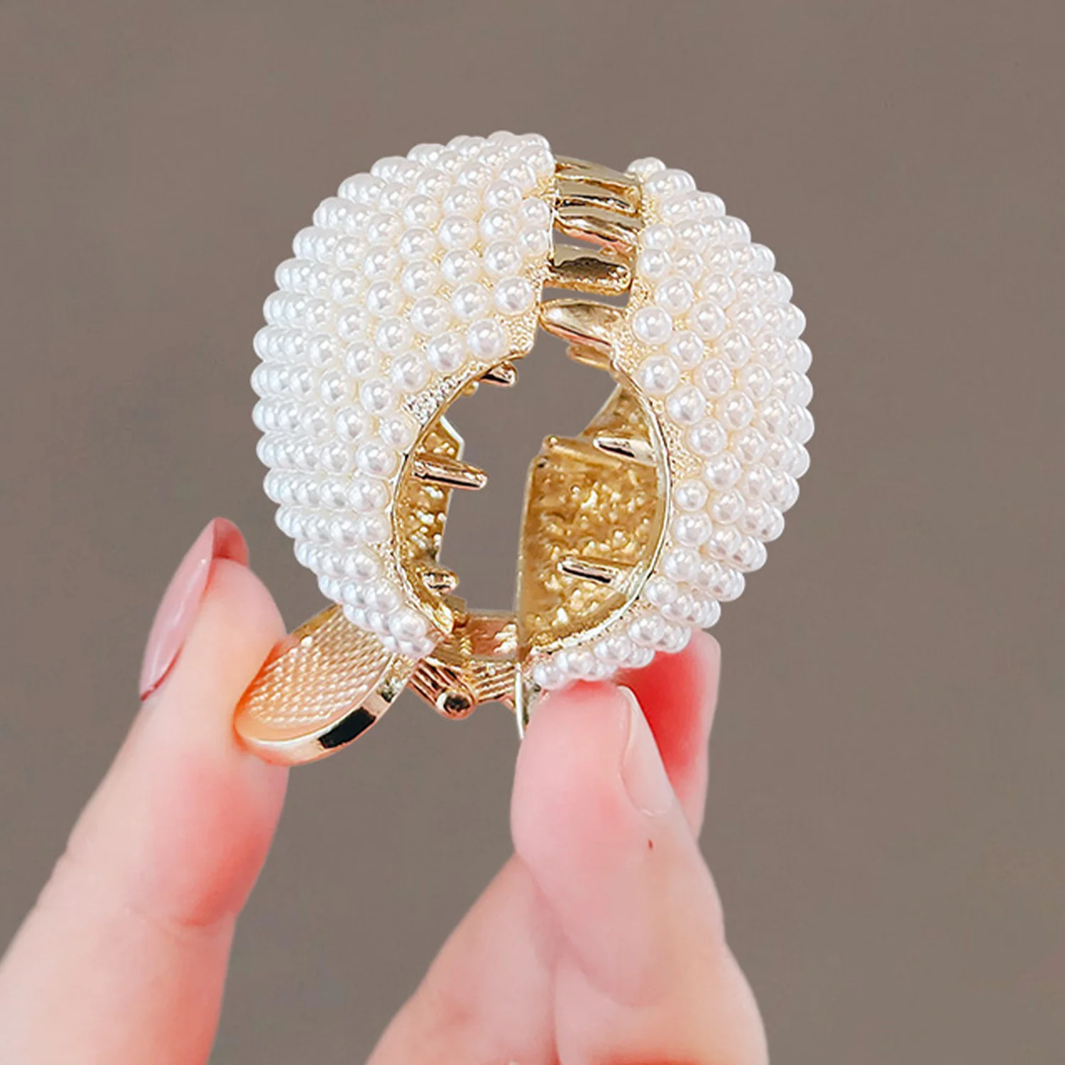 Новый жемчуг яркая популярная заколка для волос роскошные летние аксессуары