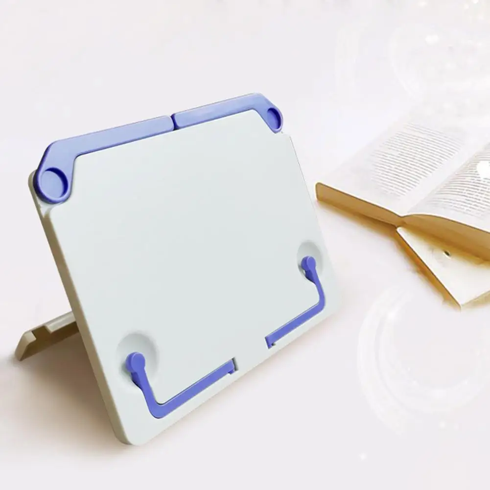 

ABS Portable Folding Book Reading Holder Recipe Music Score Shelf Stand Bracket Phone Tablet Desk Organizer File Rack Holders