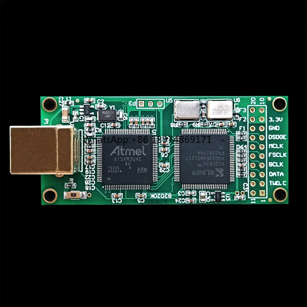 Фото Новый модуль Amanero Combo384 DSD512/PCM384 32Bit для декодеров AK4497 ES9038 AK4493 (стандартный кристалл) №3