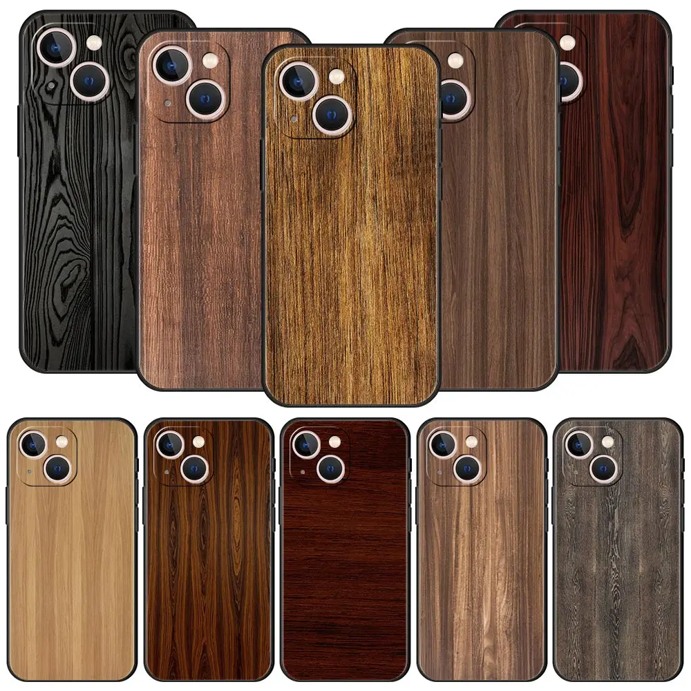 Резной деревянный Роскошный чехол для телефона iPhone 11 12 13 Pro Max Mini X XR XS 7 8 Plus SE 2020