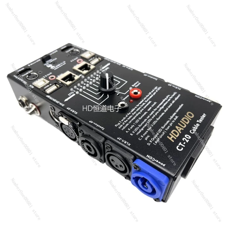 CT-20 Многофункциональный тестер аудио линии Xlr кабелей Hdmi