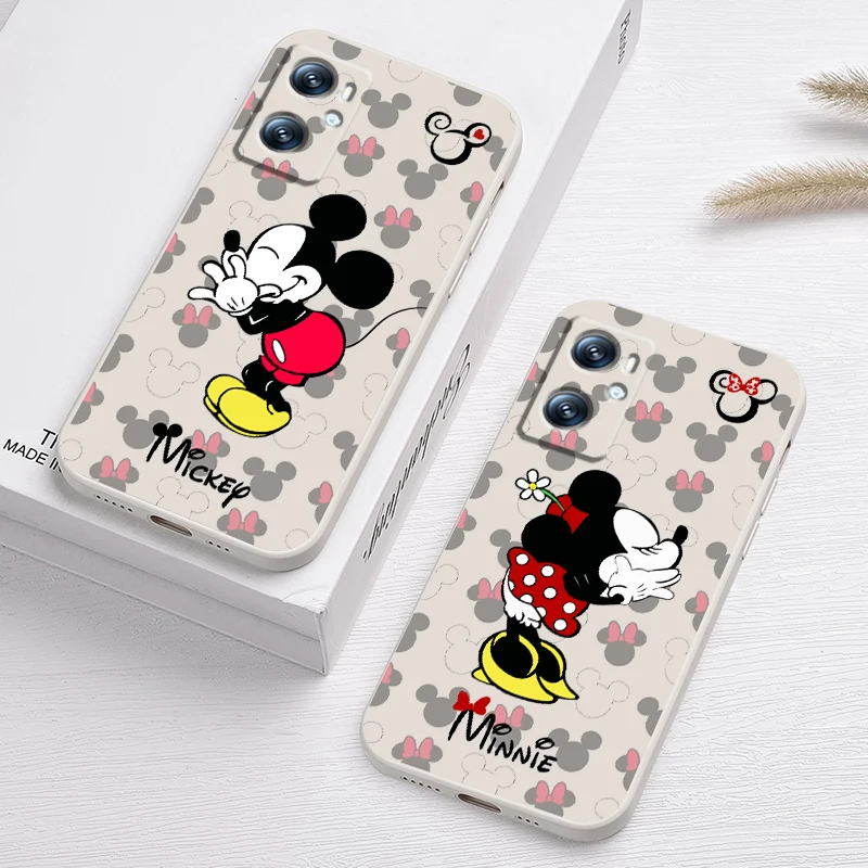 

Mickey Minnie Travel Liquid Rope Phone Case For OPPO GT Master Find X5 X3 Realme 9 8 6 C21Y Pro Lite A53S A5 A9 2020 Cover Capa