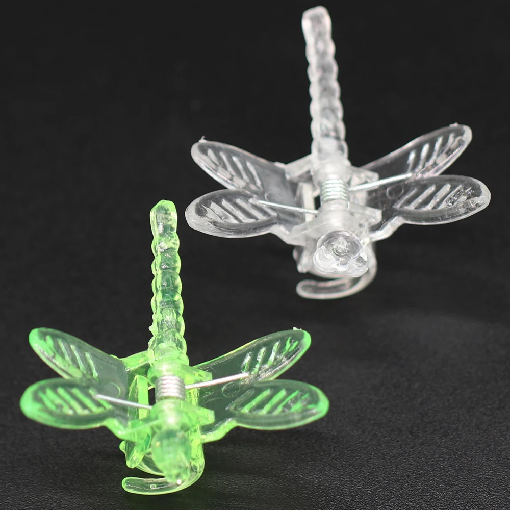 Пластиковые зажимы для орхидей стрекозы 10-100 шт