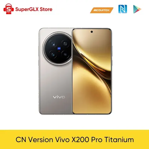 VIVO X200 Pro Китайская версия 5G Размер 9400 Процессор 6, 78 дюйма AMOLED 120 Гц Экран 6000 мАч 90 Вт Флэш-зарядное устройство OTA NFC 50MP камера